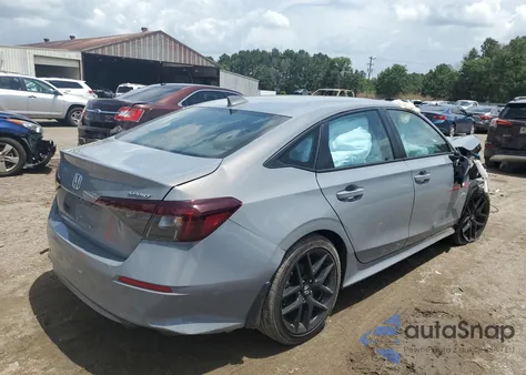 2025 Honda Civic Sport from USA, damaged, VIN 2HGFE2F5XSH547416